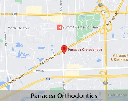 Map image for Malocclusions in Oak Brook, IL